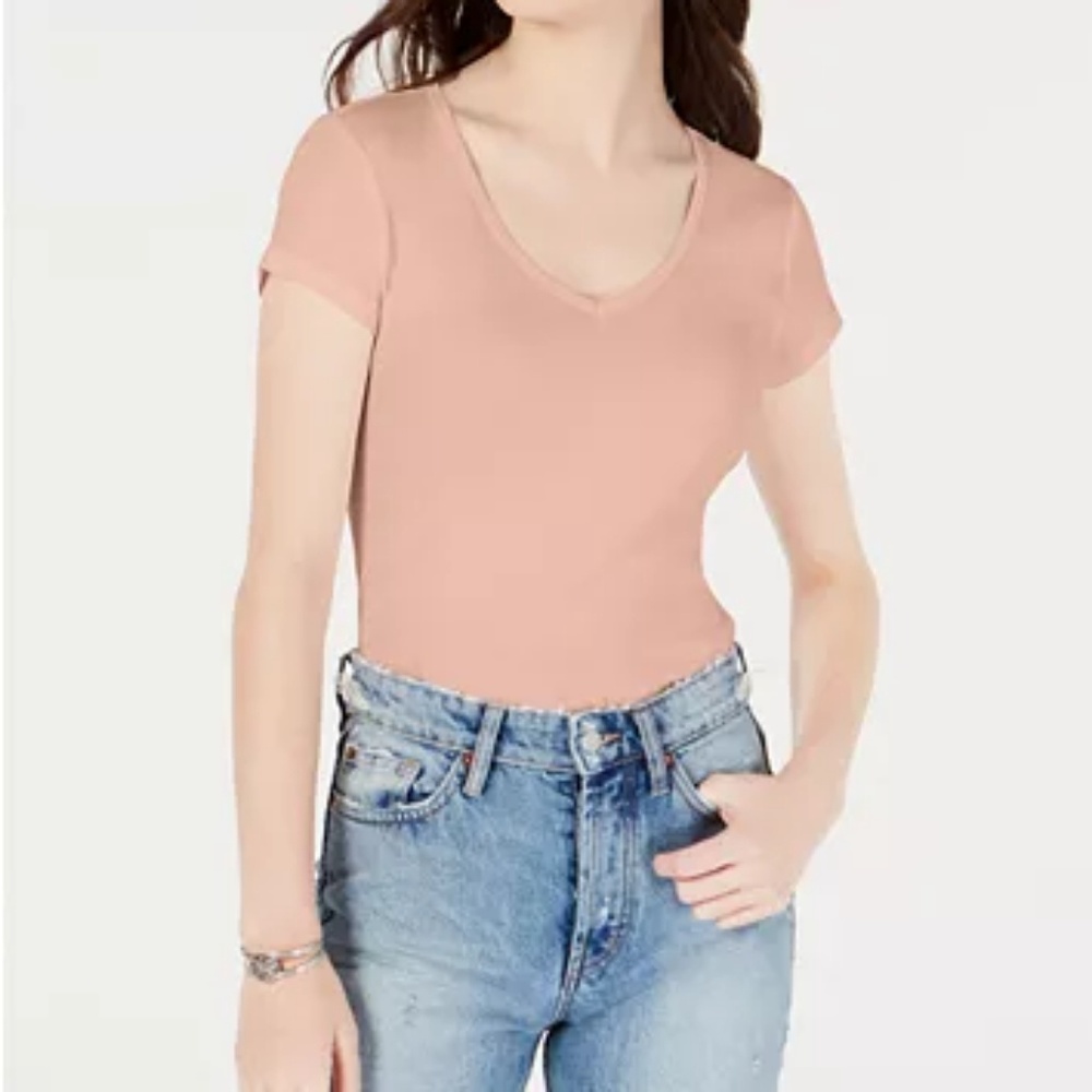 Ultra Flirt

Juniors' Cotton V-Neck Baby T-Shirt